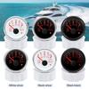 7 Color Light Pointer 52mm Oil Pressure Gauge with Sensor Alarm 0-5Bar,0-10Bar Oil Press Meter Indicator for Car Boat Yacht