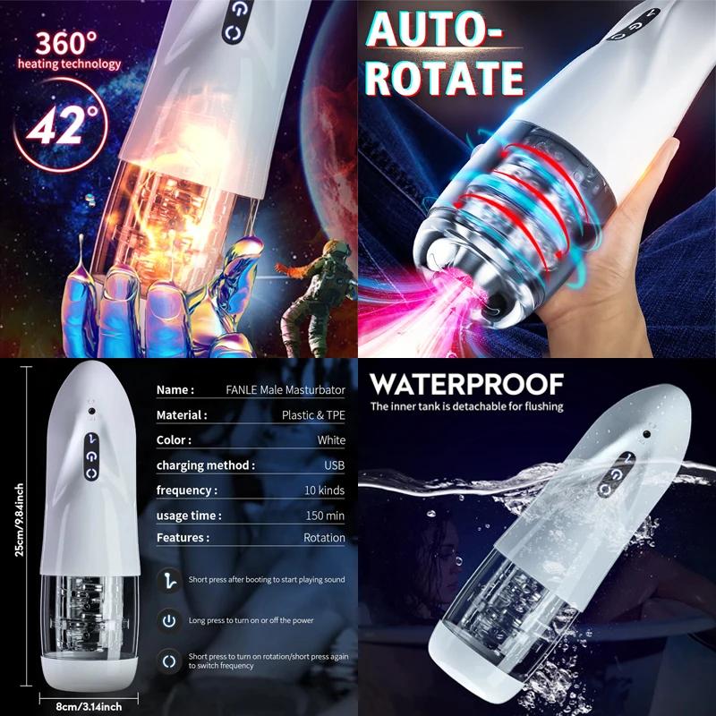 Adult Toy Man Vaginal Masturbators For Men Double Ended Didlo Sex Toys Men Ass Sexual Vagina Ass Blowjob Sucking Machine Toys