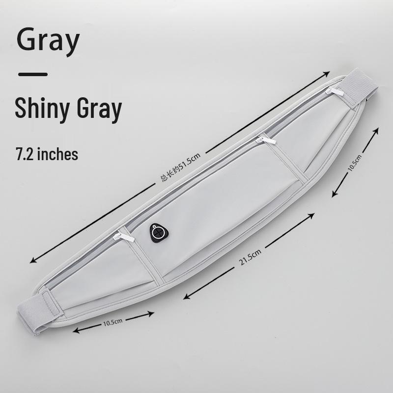 Унисекс Водонепроницаемая Легкая Поясная Сумка для Бега Невидимый Тонкий Многофункциональный для Фитнеса на Открытом Воздухе и Утренних Пробежек 725₽