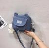 Japanese Style Small Bag Female Fashion Wild Cute Messenger Kitty Bag Ins Korean Student Canvas Shoulder Bag Mobile Phone Pouch