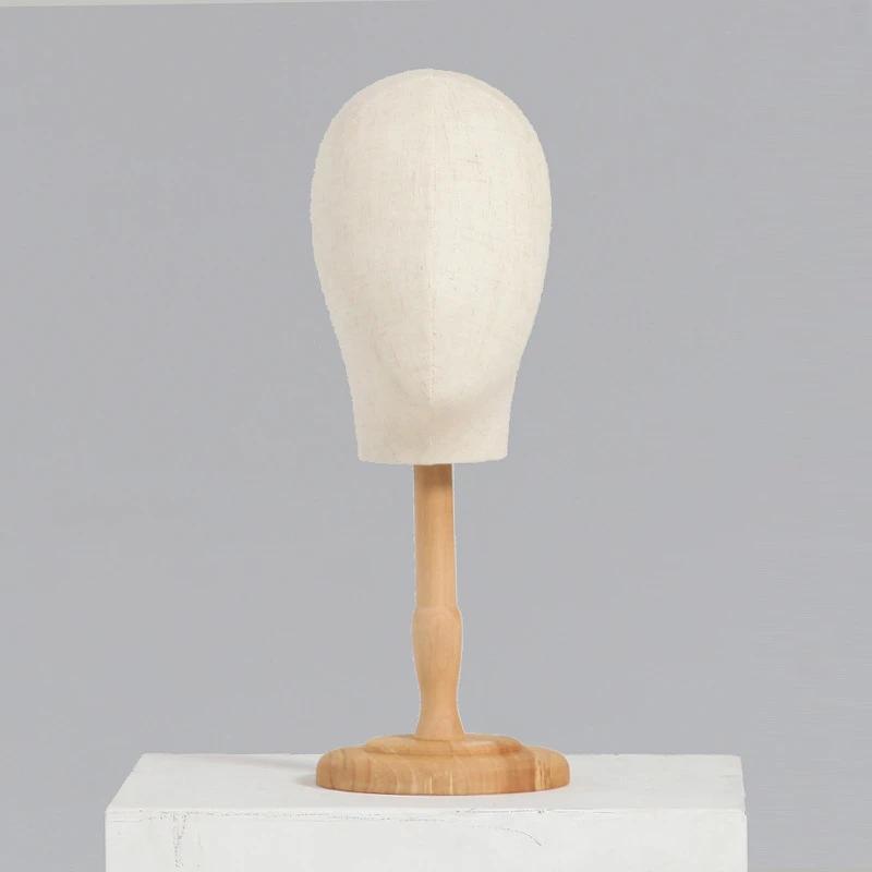 Mannequin Head Model Prop Hat Display Holder Female Wigs Display Head Wig Display Stand for Salon Home Use