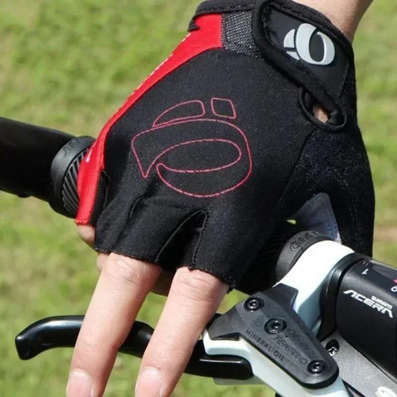 Guanti da Ciclismo Mezze Dita Gel Antiscivolo Antisudore Guanti da Bici da Strada Per Uomo Guanti Mtb Mezze Dita Gel Equipaggiamento da Ciclismo