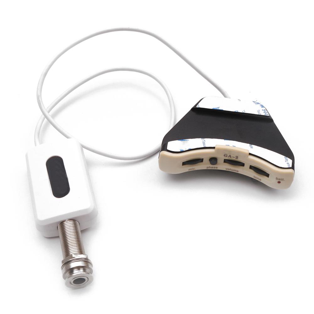 Acoustic Guitar Ballad Sound Pickup Set Portable Ukulele Bass Magnetic
