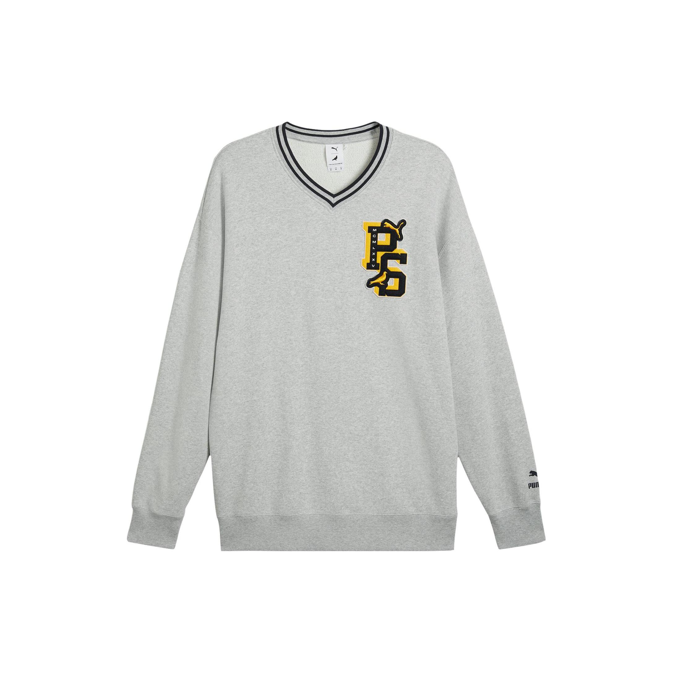 

New PUMA X STAPLE Co brand Sweatshirt Men s Light Mixed Gray 622243-04 S