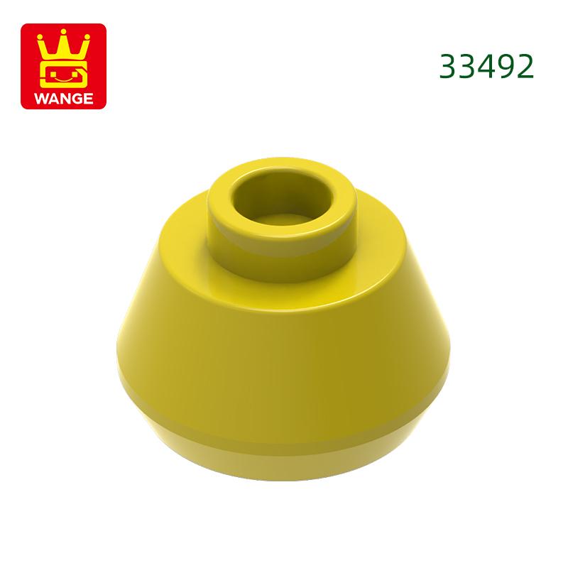 

Non-Toxic 308Pcs/Lot 33492 Cone 1 1/2 X 1 1/2 X 2/3 Block Moc Color Accessories Compatible With Brick Diy Children S Toy Assembly Parts about 308pcs