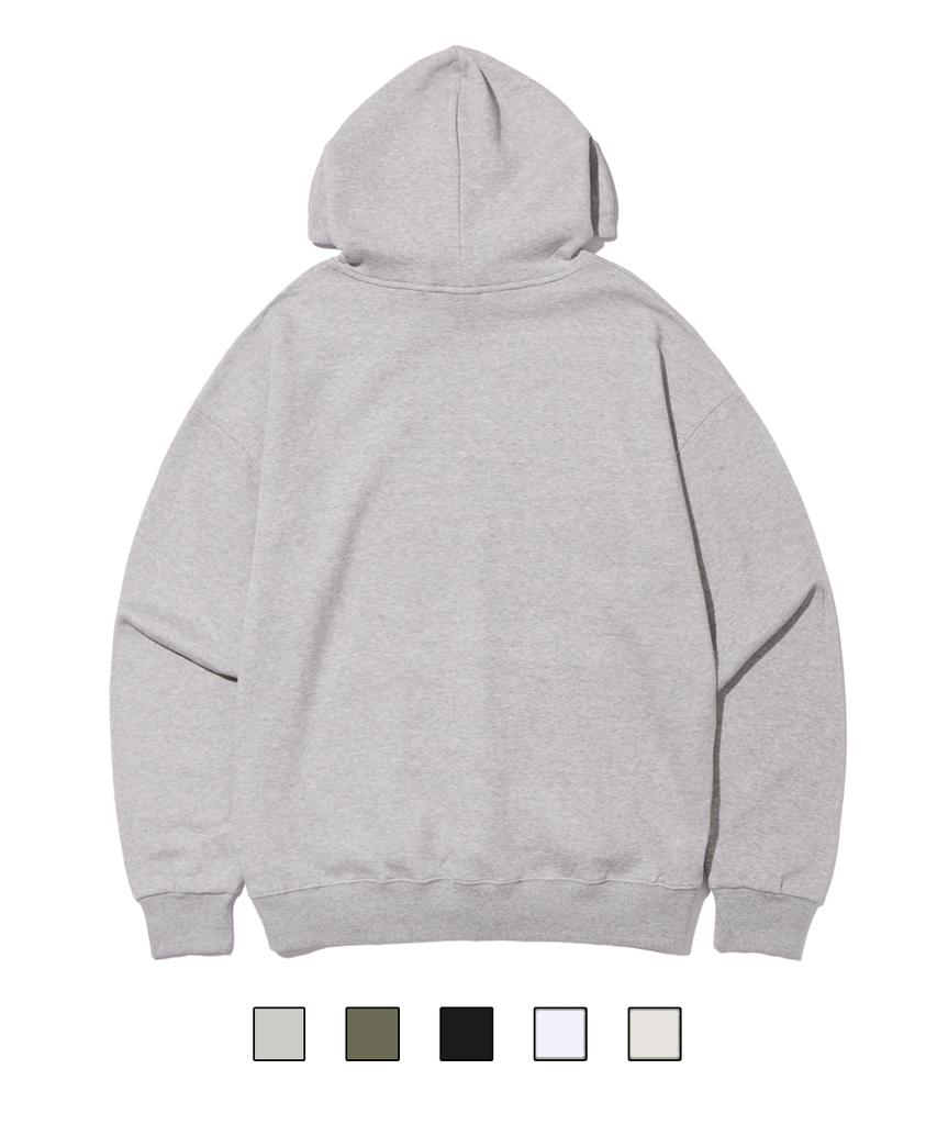 Blank All Season Fleece-Lined Hoodie Gray