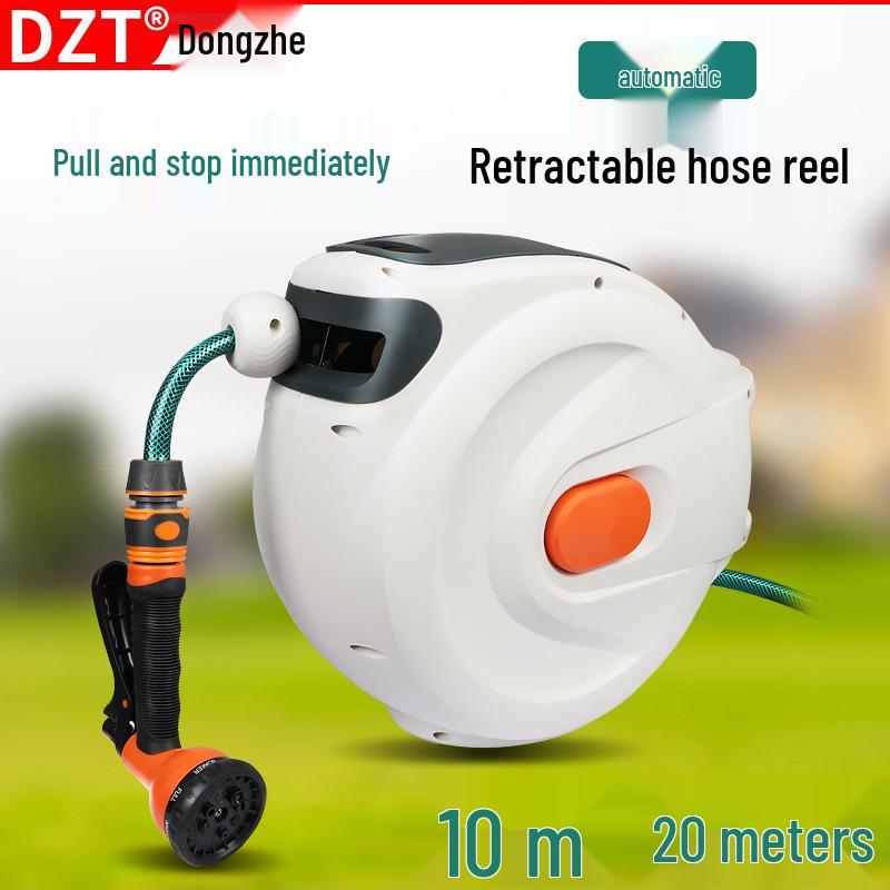 High-Pressure Car Wash Pump with Automatic Retractable Hose Reel