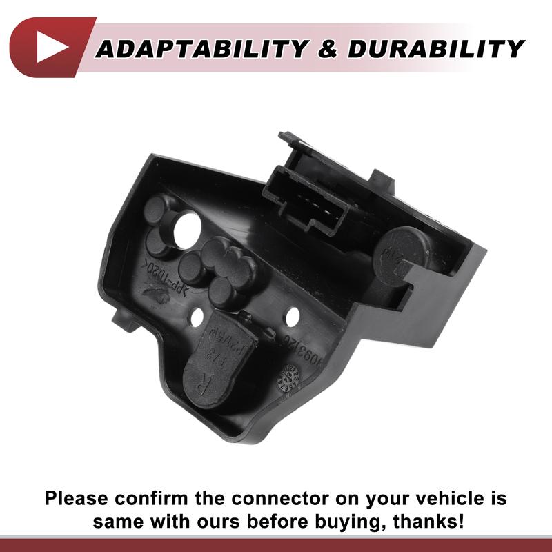 X Autohaux 1 Pc Right Tail Light Socket for Peugeot 408 10-12 Lamp Bulb Connector