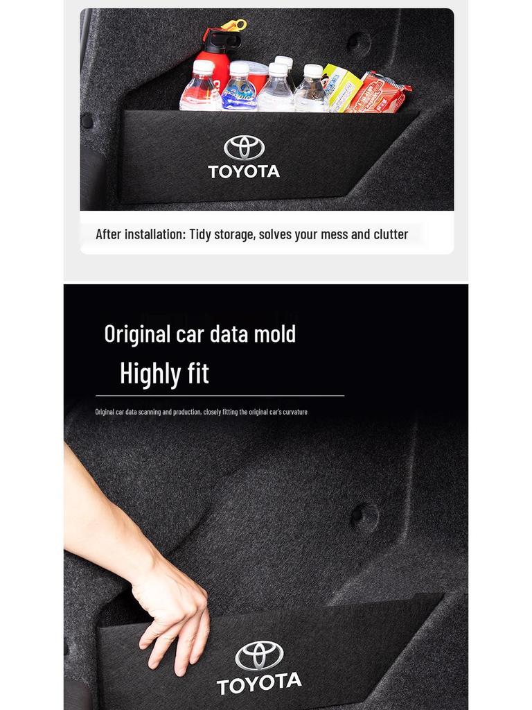 Toyota Camry Trunk Mat for Older Models (6th-9th Gen) - Waterproof Tail Box Mat