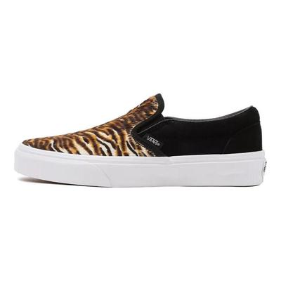 Soft Suede Classic Slip On 'Black Yellow' Women's VN0A5JMHB0I