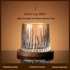 Luxury Rotating Whiskey & Brandy Glass Tumbler with Coaster