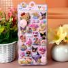 Kawaii Sanrio Happy Buttocks Stickers My Melody Kuromi Soft Pinched Decompression 3D Relief Sticker Cartoon Reward Bubble Decals