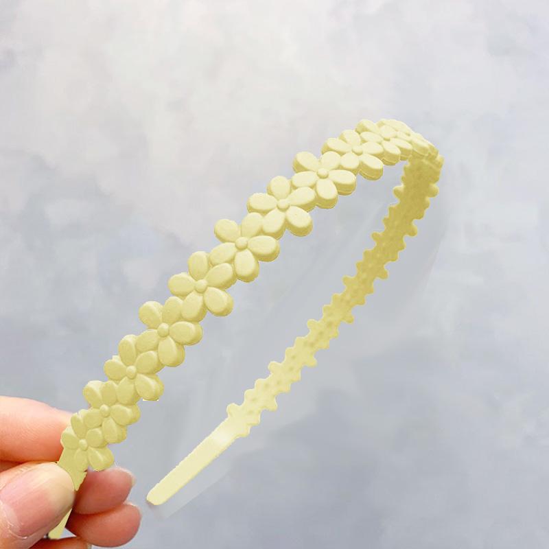 1 STÜCK Acryl Süße Blume Stirnband für Frauen Haarbänder Accessoires Niedliche Blumen Stirnbänder Haaraccessoires Mode KopfschmuckFDr12