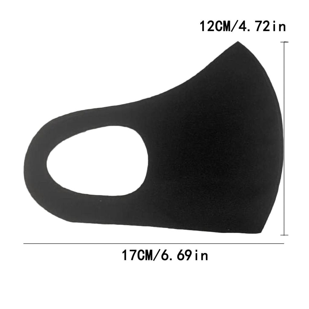 1pc Snowflake Print Adult Fashion Washable Reusable Pollution Cover Face