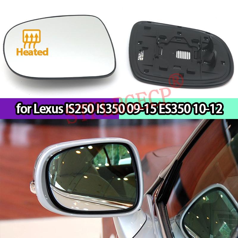 Für Lexus IS250 IS350 09-15 ES350 10-12 Links Rechts Tür Seite Seitenspiegel Glas Beheizt Klar Rückspiegel Rückspiegel LHD