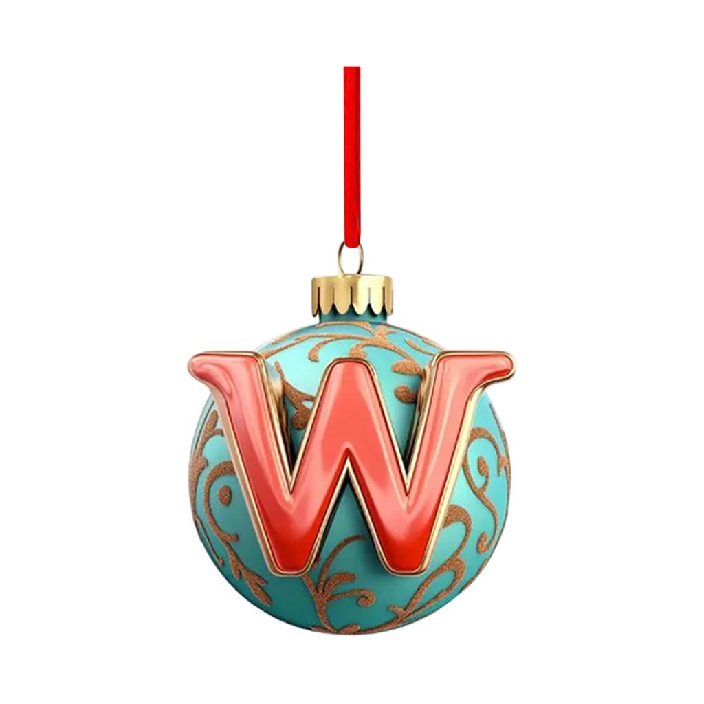 2D Christmas Decoration Pendant Christmas Tree Tag Theme Party Crafts Ornament