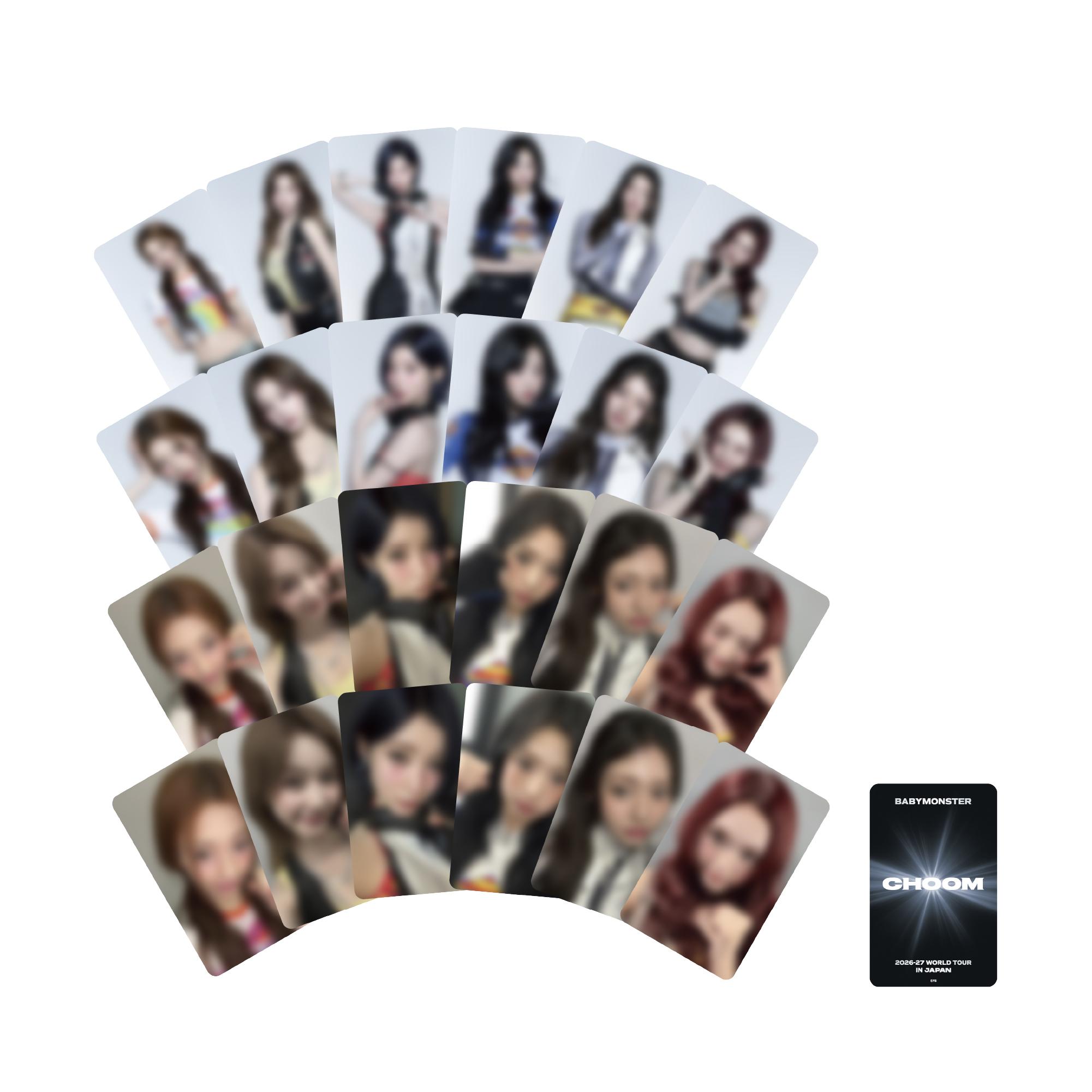 PRE-ORDER 2026-27 BABYMONSTER WORLD TOUR CHOOM in JAPAN OFFICIAL MD SUGAR HONEY ICE (RANDOM1PC)TRADING CARD [A]
