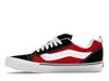 VANS Knu Skool Low Black Red - VN0009QC6RT