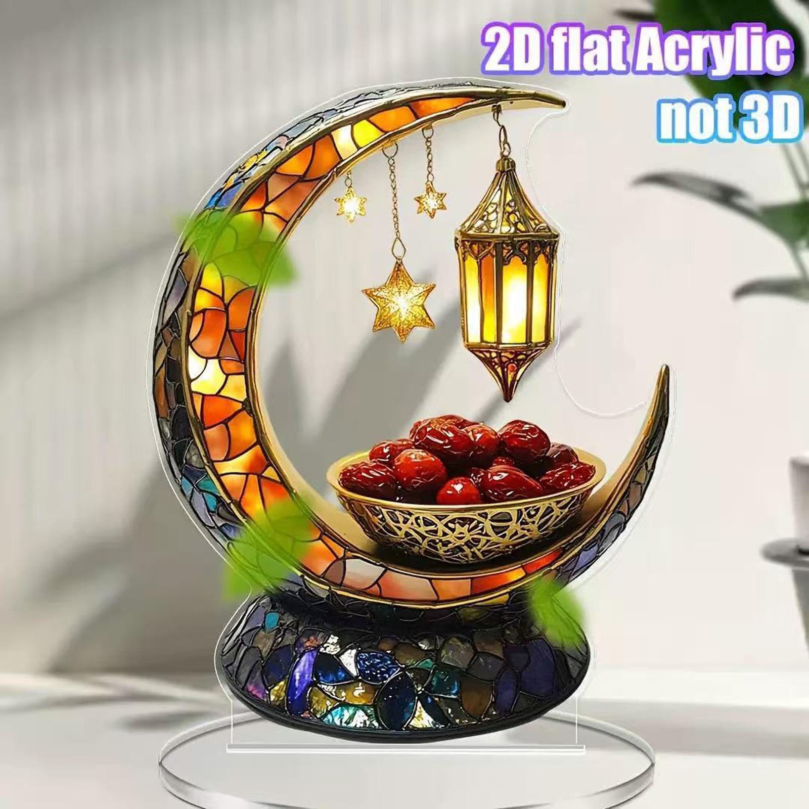 2D плоские акриловые настольные украшения One Size