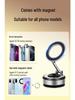 Universal Magnetic Car Phone Holder with Suction Cup for Dashboards