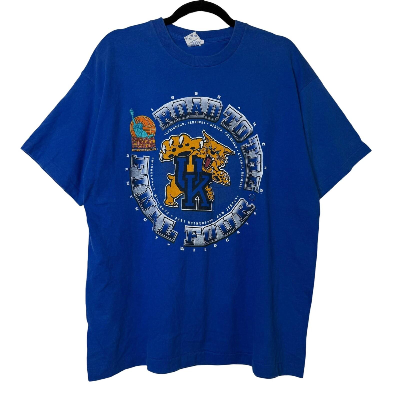 1996 Kentucky Wildcats NCAA T shirt Sz XL (B2156) 3XL