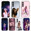 Star Emilia Mernes Popular Phone Case For Samsung Galaxy S26 S25 S24 S23 S22 S21 Plus Ultra Note20 Soft Black