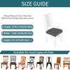 PU Dining Chair Cover Elastic Chair Slipcover Simple Chair Cushion Cover  For Office Home Seats