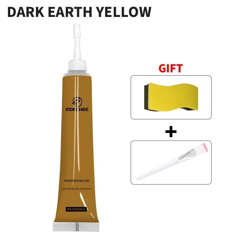 A Car Leather Repair Gel Home Sofa Car Seat Leather Complementary Color Repair Paste Scratches Crack Leather Finish Repair Cream