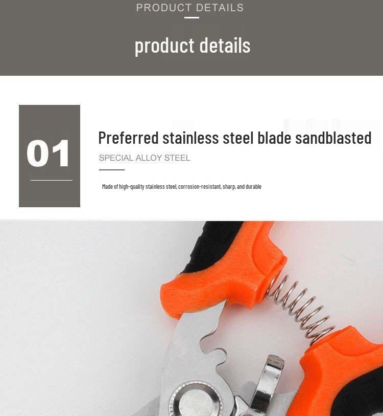 Industrial Grade Stainless Steel Electrician Scissors - 7/8 Inch Tin Snips for Aluminum & Composite Panels