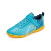 Li Ning საბავშვო Strike 2.0 მოცურების საწინააღმდეგო ამორტიზაციის გამძლე დაბალქუსლიანი საფეხბურთო ფეხსაცმელი საბავშვო საფეხბურთო ფეხსაცმელი ღია-ცისფერი YKGT004-3