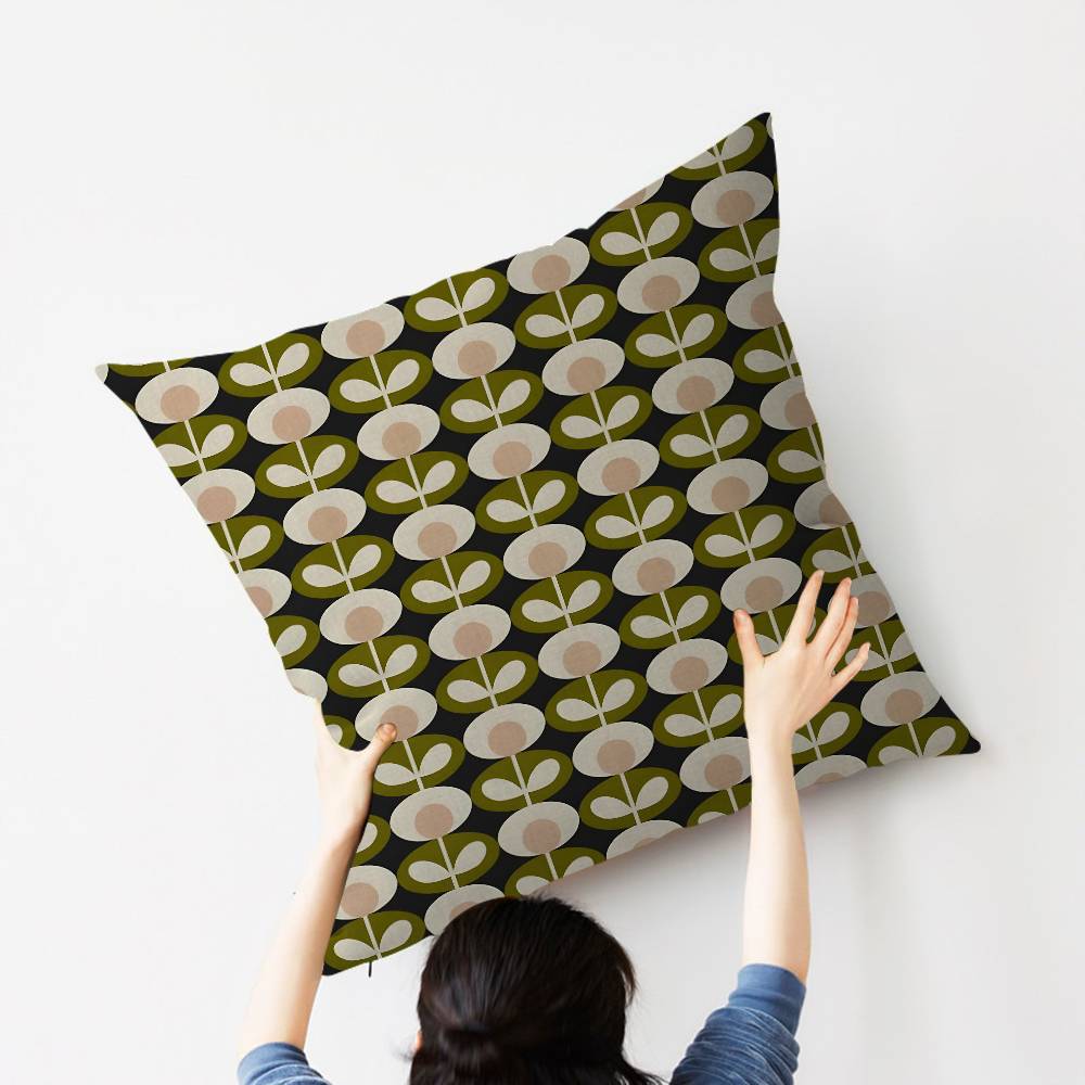 Art OOrla Kiely Flower Pillow Anime Pillow Sofa Bed Head Pillow Cover Cushion Cover Fashion