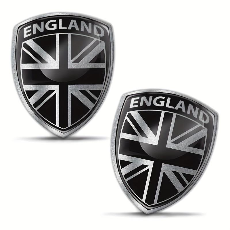 

2 шт. Великобритания Англия Великобритания UK GB Наклейки Декали Эмблема Мотоцикл Национальный Англия Великобритания UK GB Великобритания Соединенное Королевство Юнион Джек чёрный