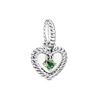 Original 12 Month Birthday Dangle Pendant Diy Bead Fit Original  Charms Silver 925 Bracelet Trinket Jewelry for Women