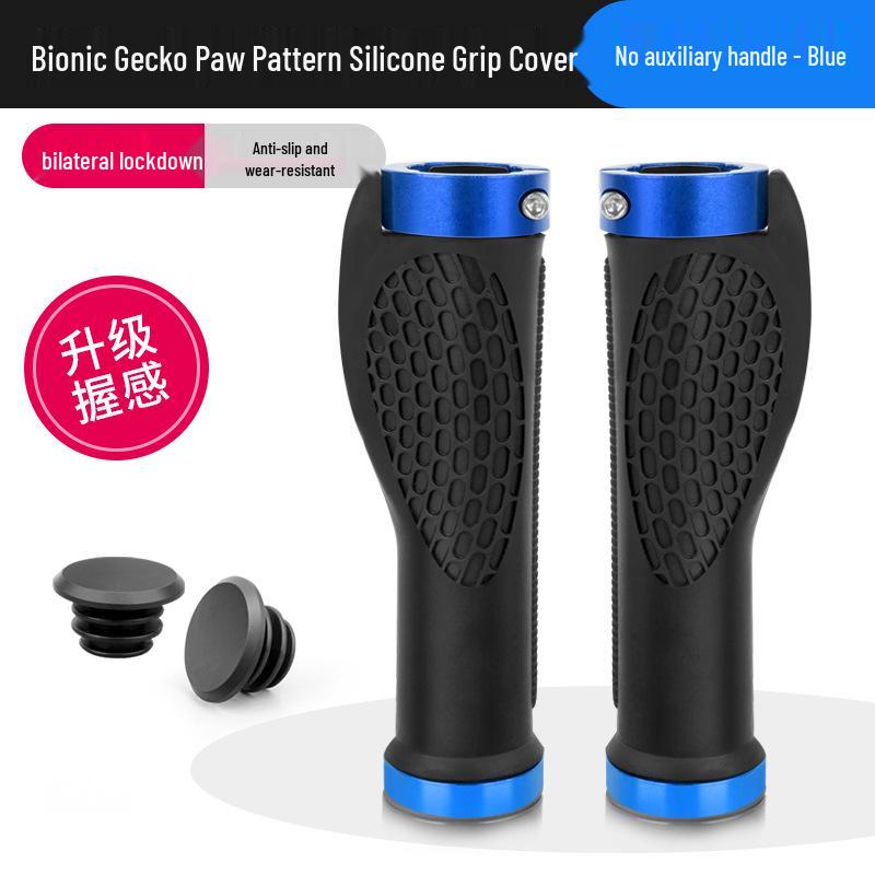 Poignées de Guidon en Caoutchouc Bullhorn pour VTT - Accessoires d'Extrémité de Guidon de Vélo