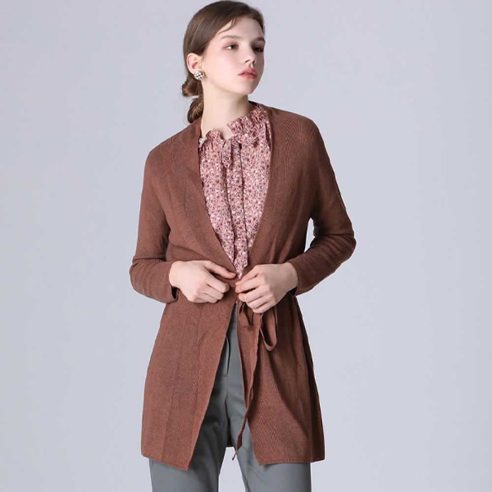 

She S miSS caShmere Blend Open Cardigan brown (BR)/55