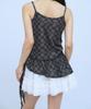 Kyuliti C Shirring Cancan Skirt_White