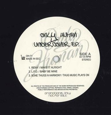 12-Zoll Schallplatte VERSCHIEDENE - Only Human Undercover E.p. OH71 NICHT AUF DEM ETIKETT Europa Dance & Electronica Gebraucht