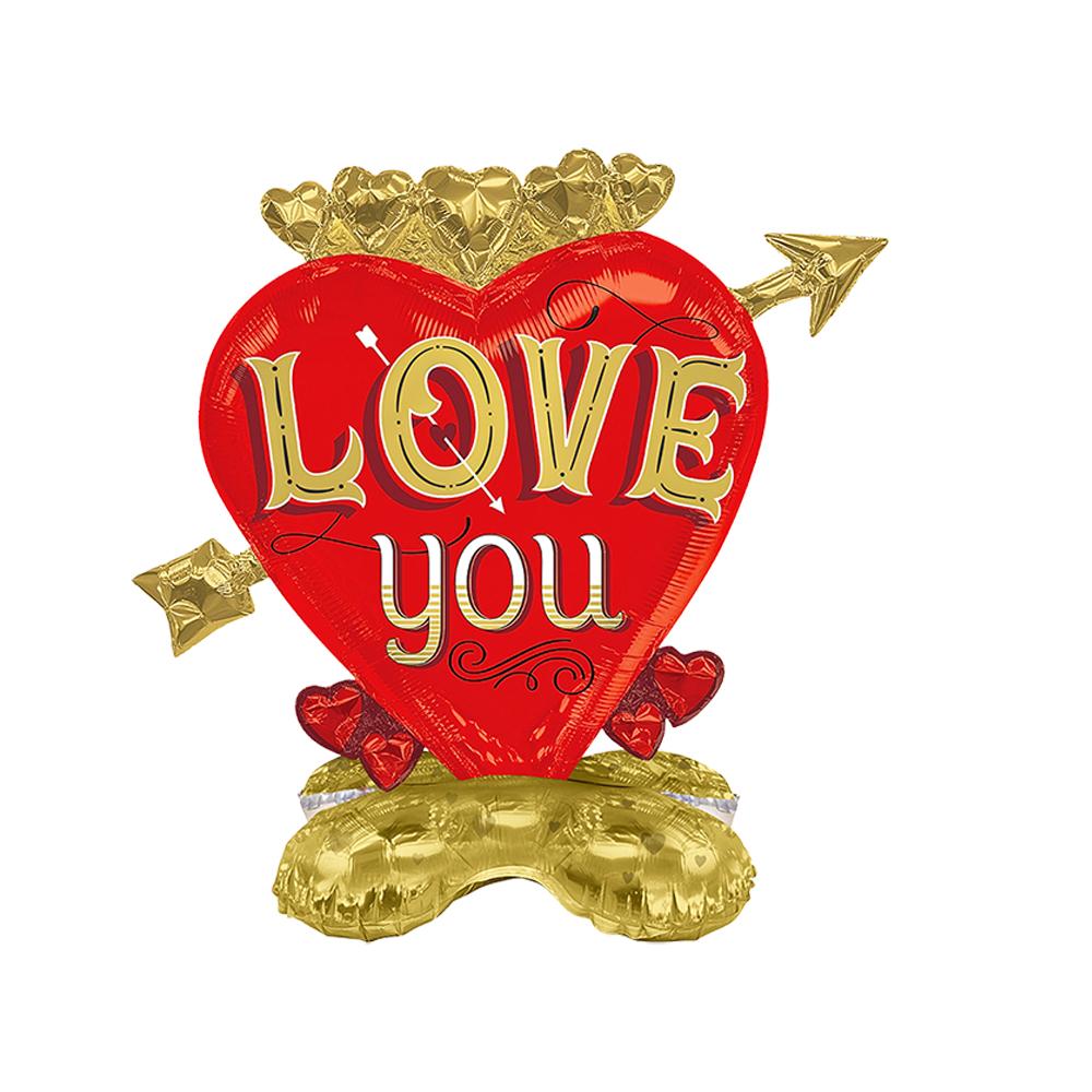 1 Piece of Balloon That Hits Your Heart, Valentine s Day Aluminum Foil Balloon, Suitable for Valentine s Day, Valentine s Day Other