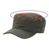 Long Brimmed Cotton Hat for Women Men Adjustable Solid Color CricketHat Summer Sun Cap Female Breathable Camping Hats Brown