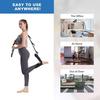 Yoga Bacak ve Ayak Esnetme Bandı - Dayanıklı Oxford Kumaş Pilates ve Yoga İçin İdeal Evrensel Kullanım Esnetme Yardımcısı Esnek Kumaş