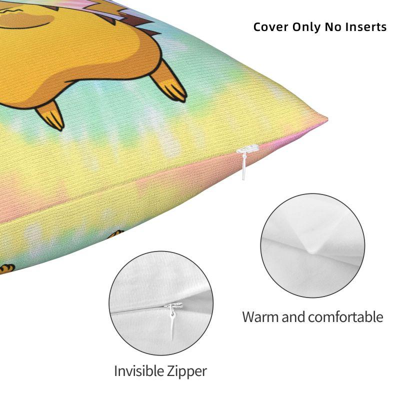 Custom Pokemons Pikachus Throw Pillow Covers Living Room Decoration 3D Print Sofa Cushion Cover Polyester Pillowcase Dakimakura