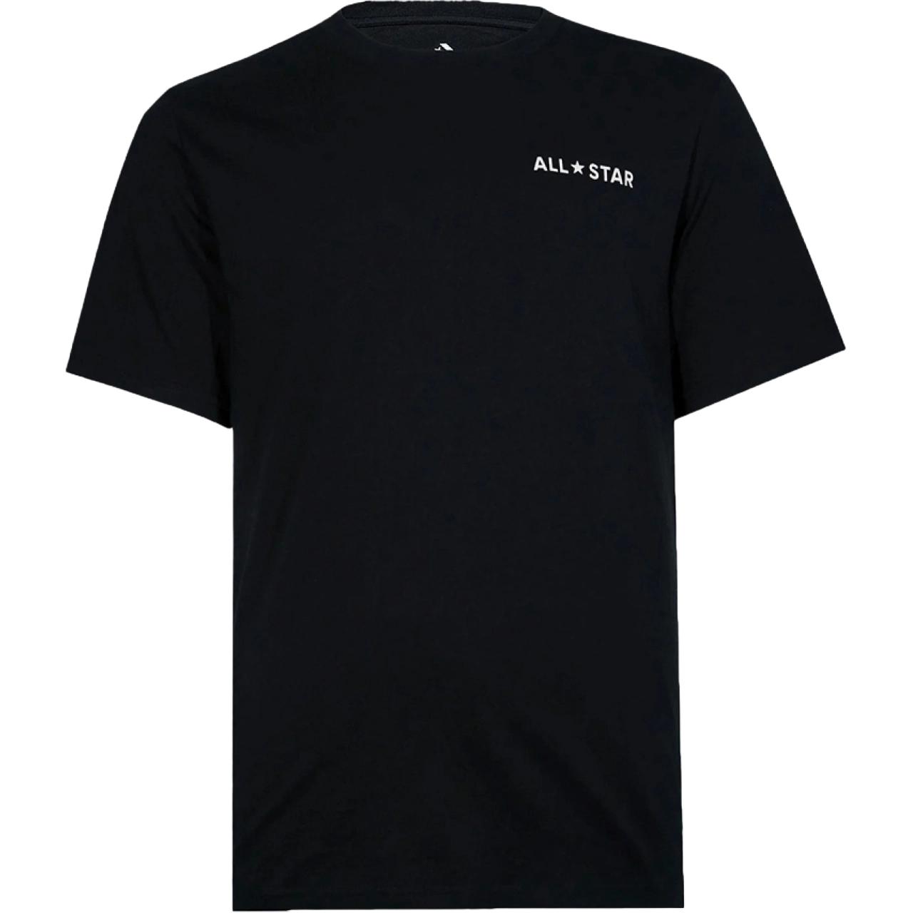 Converse All Star T Shirt Women s Black 10023936-A01 L