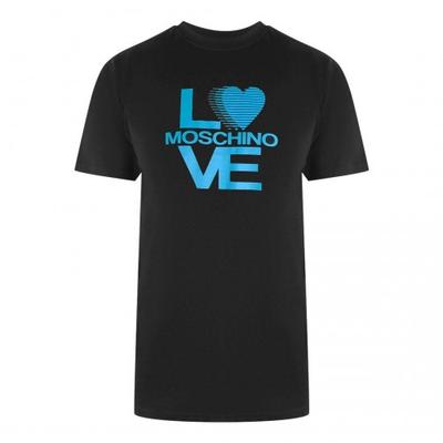 Love Moschino Mens Love Cotton T-Shirt