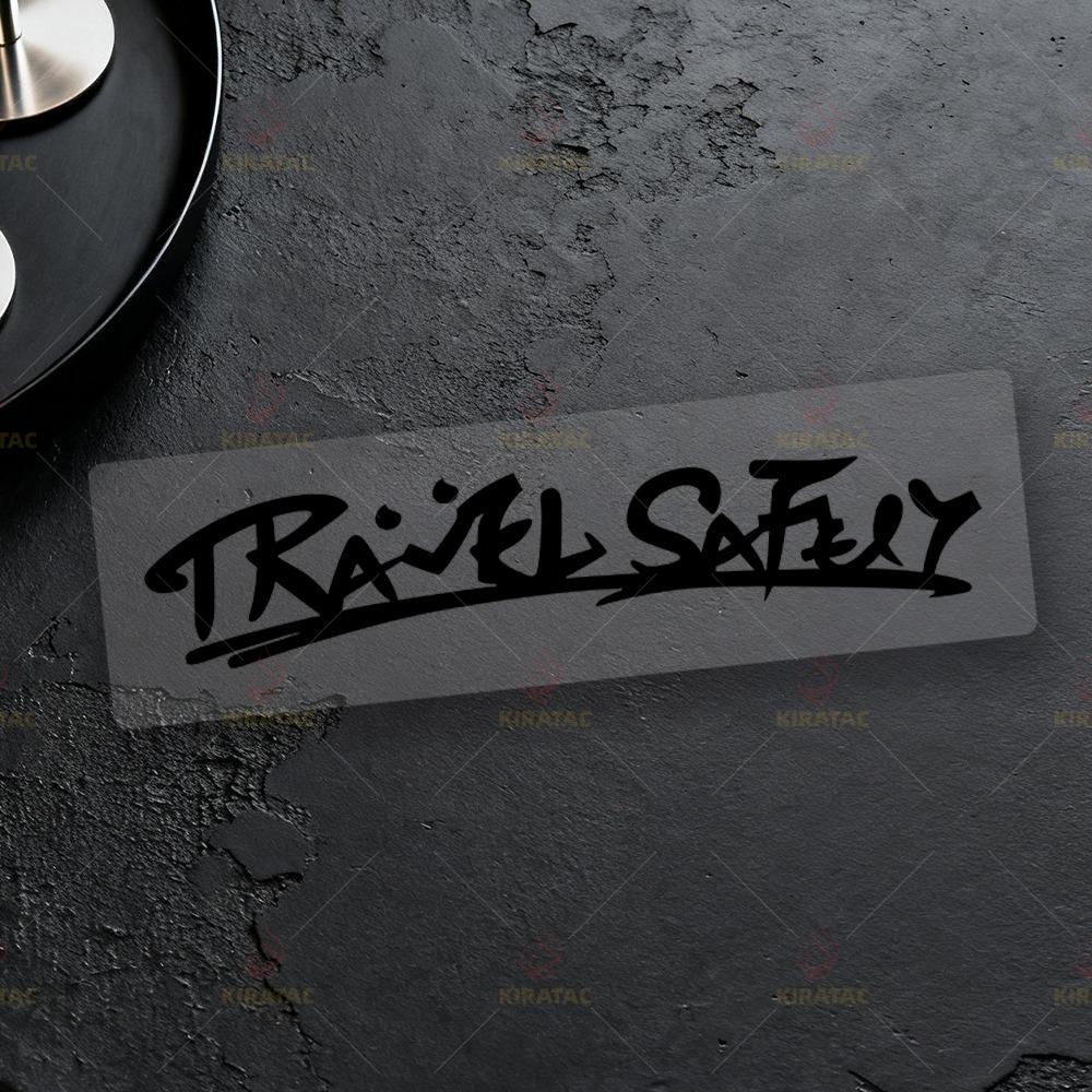 1pc Travel Safety Motocycle Sticker Waterproof for Motomike Fairing Windshield Car Windows Door Scooter Universal Vinyl Decals