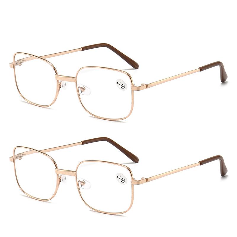 Classic High-Quality Half-Frame Reading Glasses Mens Vintage Natural Original Stone Presbyopia Eyeglasses  Diopter +1.0 To +4.0