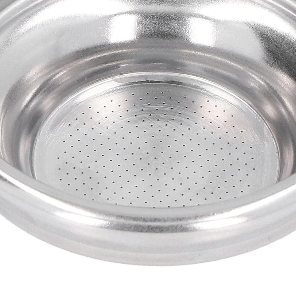 Kaffeefilterkorb, Siebträger, 1-Tasse, Edelstahl, Poröser Filterkorb für 58mm Griff