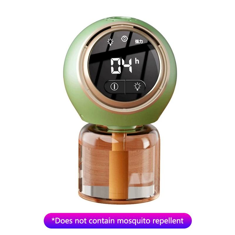 Electric Heating Mosquito Repellent Liquid Cute Children'S Plug-In Timer Display Mosquito Repellent