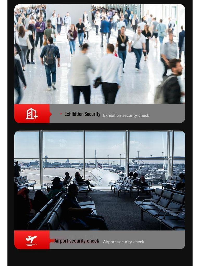 Détecteur de Métaux Portatif Haute Précision pour la Sécurité et la Détection de Téléphones Portables dans les Salles d'Examen