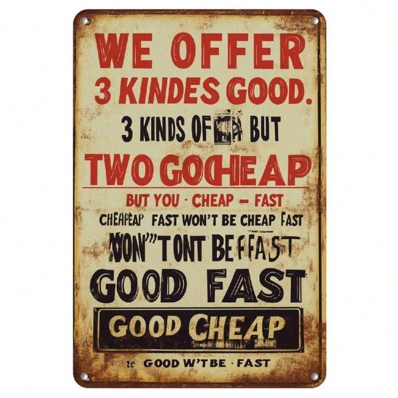

Retro Metal Tin Sign Poster, Vintage Wall Decor Bar Home