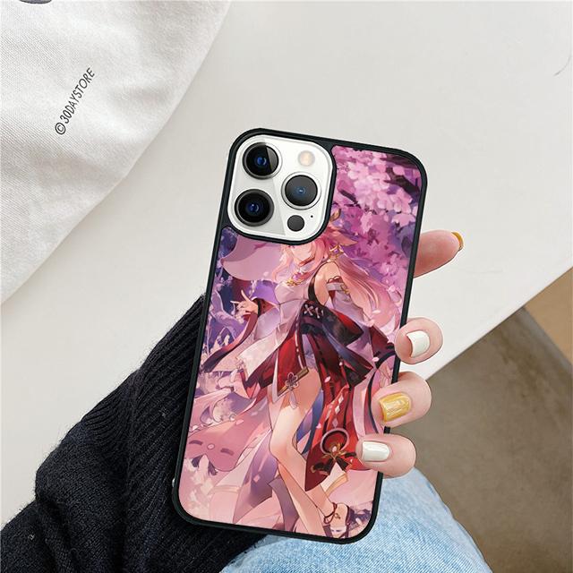 Ganyu Genshin Impact Phone Case For iPhone 17 Air 15 16e Cover 11 13 14 Pro Max 12 Plus Max Fundas